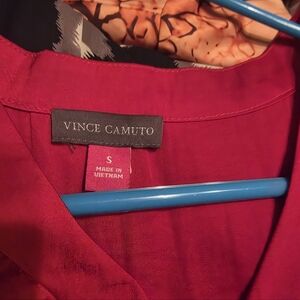 Vince Camuto Red Blouse